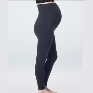 Spanx Maternity Mama Look At Me Now Black Leggings Size Small